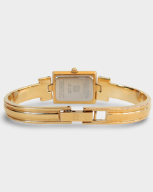Givenchy Paris Vintage Gold-Tone Rectangular Bangle Watch