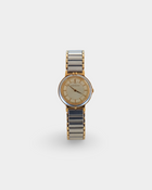 Yves Saint Laurent YSL Vintage Two-Tone Champagne Dial Watch