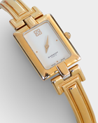 Givenchy Paris Vintage Gold-Tone Rectangular Bangle Watch