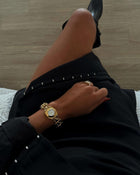 Gucci Vintage 6400L Gold-Plated Horsebit Watch