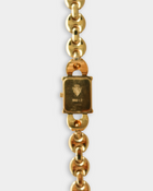 Gucci Vintage 1800L Gold-Tone Chain Bracelet Watch