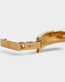 Givenchy Paris Vintage Gold-Tone Rectangular Bangle Watch