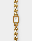 Gucci Vintage 1800L Gold-Tone Chain Bracelet Watch