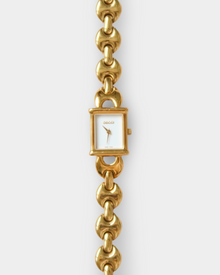 Gucci Vintage 1800L Gold-Tone Chain Bracelet Watch