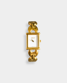 Gucci Vintage 1800L Gold-Tone Chain Bracelet Watch
