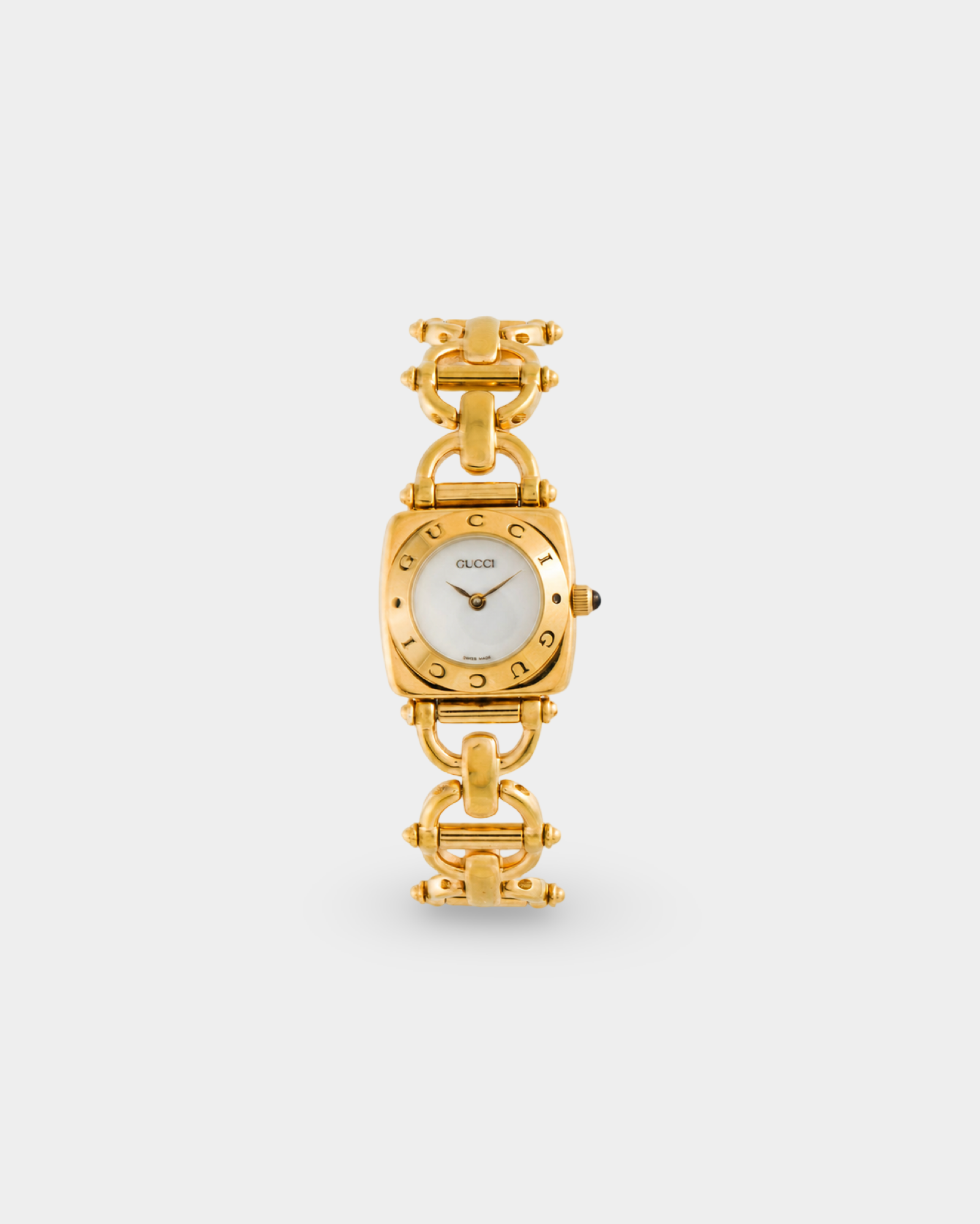 Gucci Vintage 6400L Gold-Plated Horsebit Watch