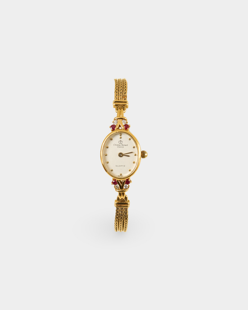 Christian Bernard Paris Vintage Jeweled Cocktail Watch