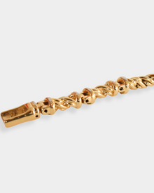 Seiko Vintage Ruby Crystal Rope Bracelet Watch