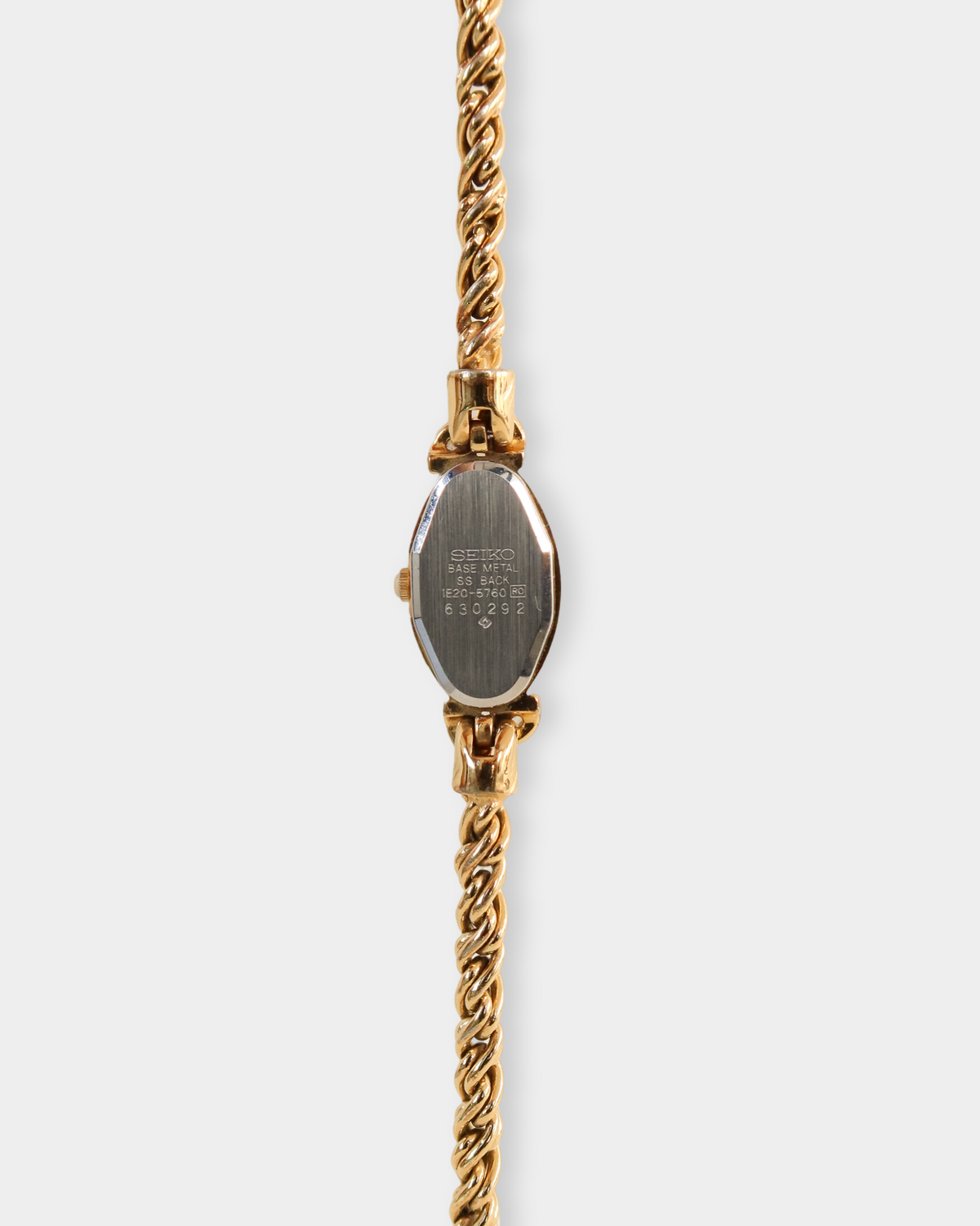 Seiko Vintage Ruby Crystal Rope Bracelet Watch