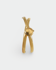 Seiko Vintage Sculptural Double Bangle Watch