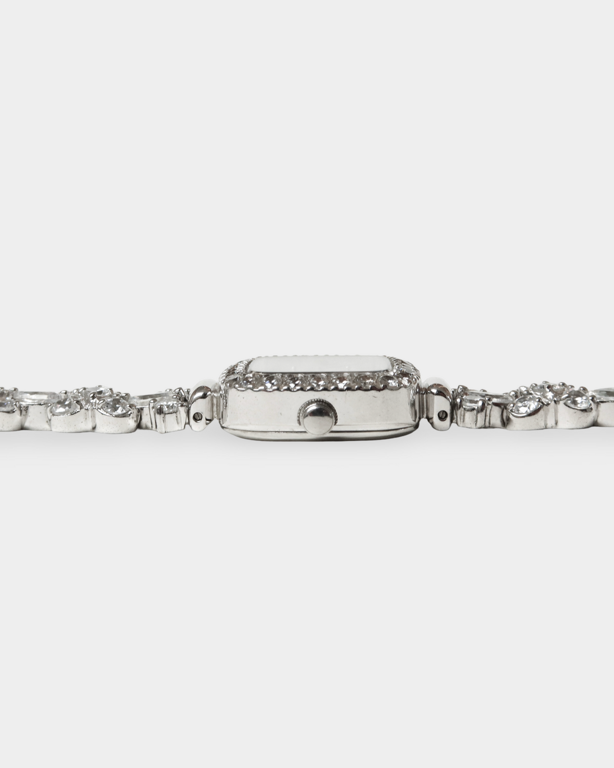 Valentino Moradei Vintage Crystal-Set Mother of Pearl Watch