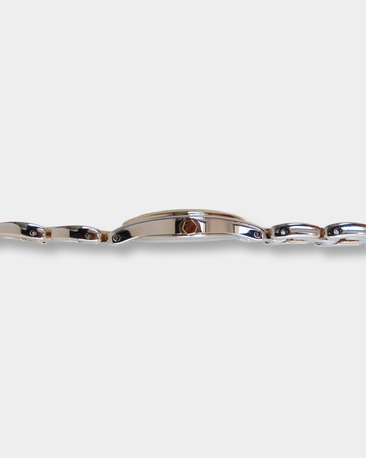 Yves Saint Laurent YSL Vintage Two-Tone Oval Watch